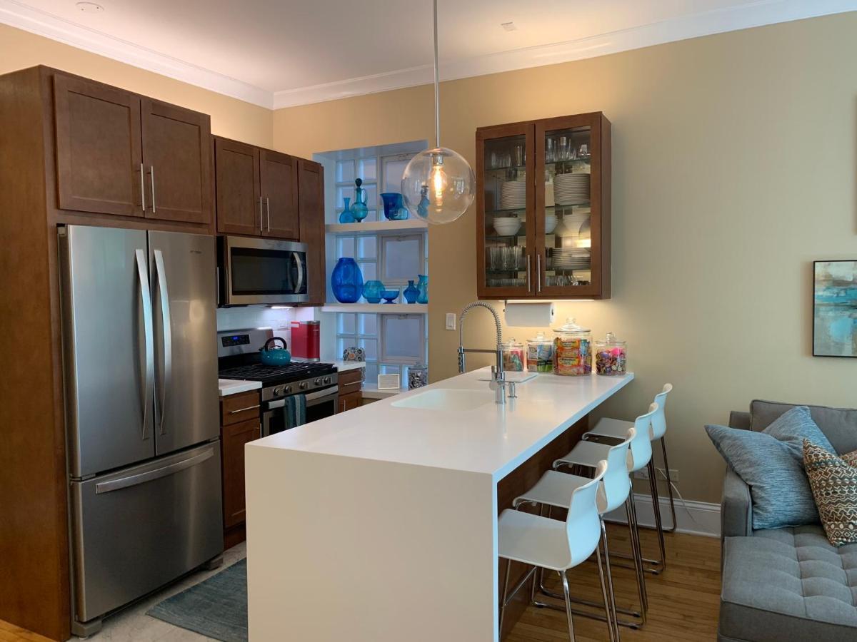 1F Cozy Home In Little Italy Near Downtown West Loop United Center Chicago Exterior foto