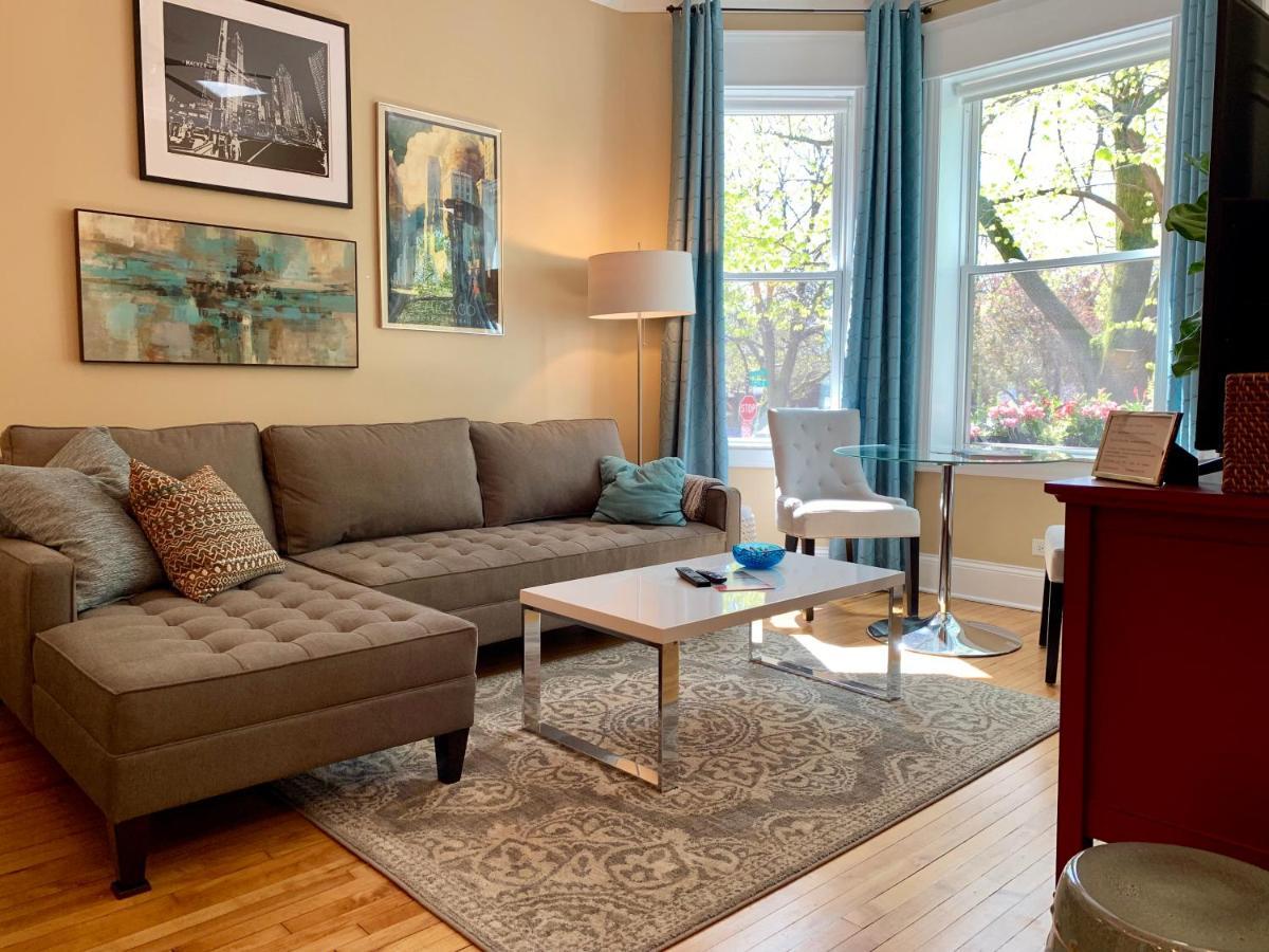 1F Cozy Home In Little Italy Near Downtown West Loop United Center Chicago Exterior foto