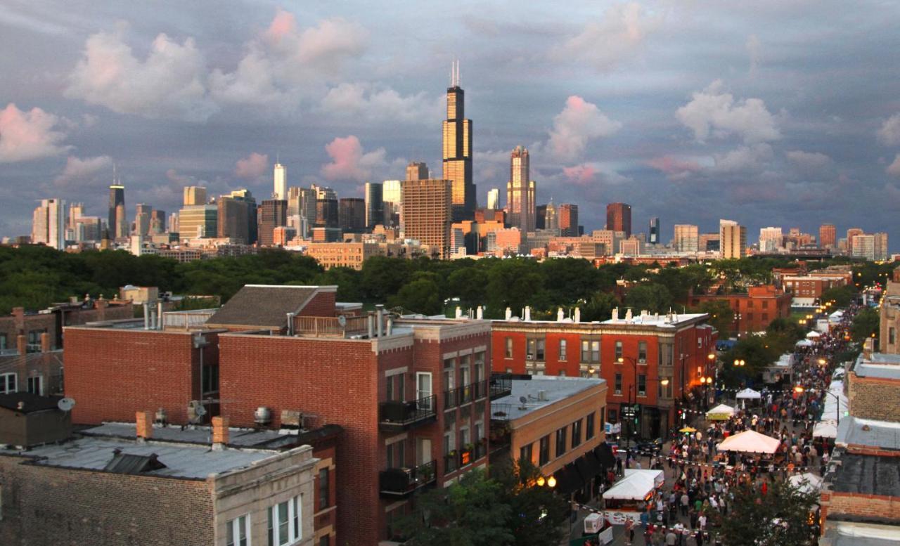 1F Cozy Home In Little Italy Near Downtown West Loop United Center Chicago Exterior foto