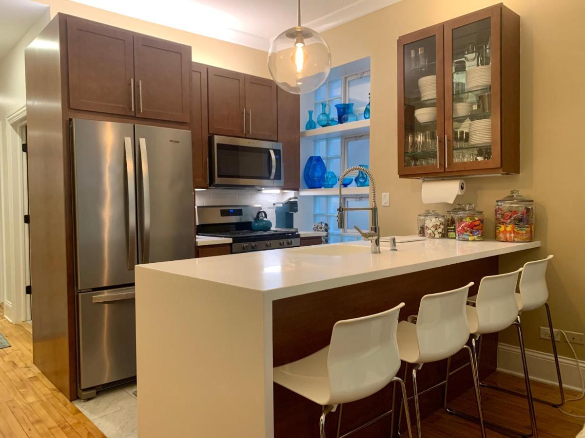 1F Cozy Home In Little Italy Near Downtown West Loop United Center Chicago Exterior foto